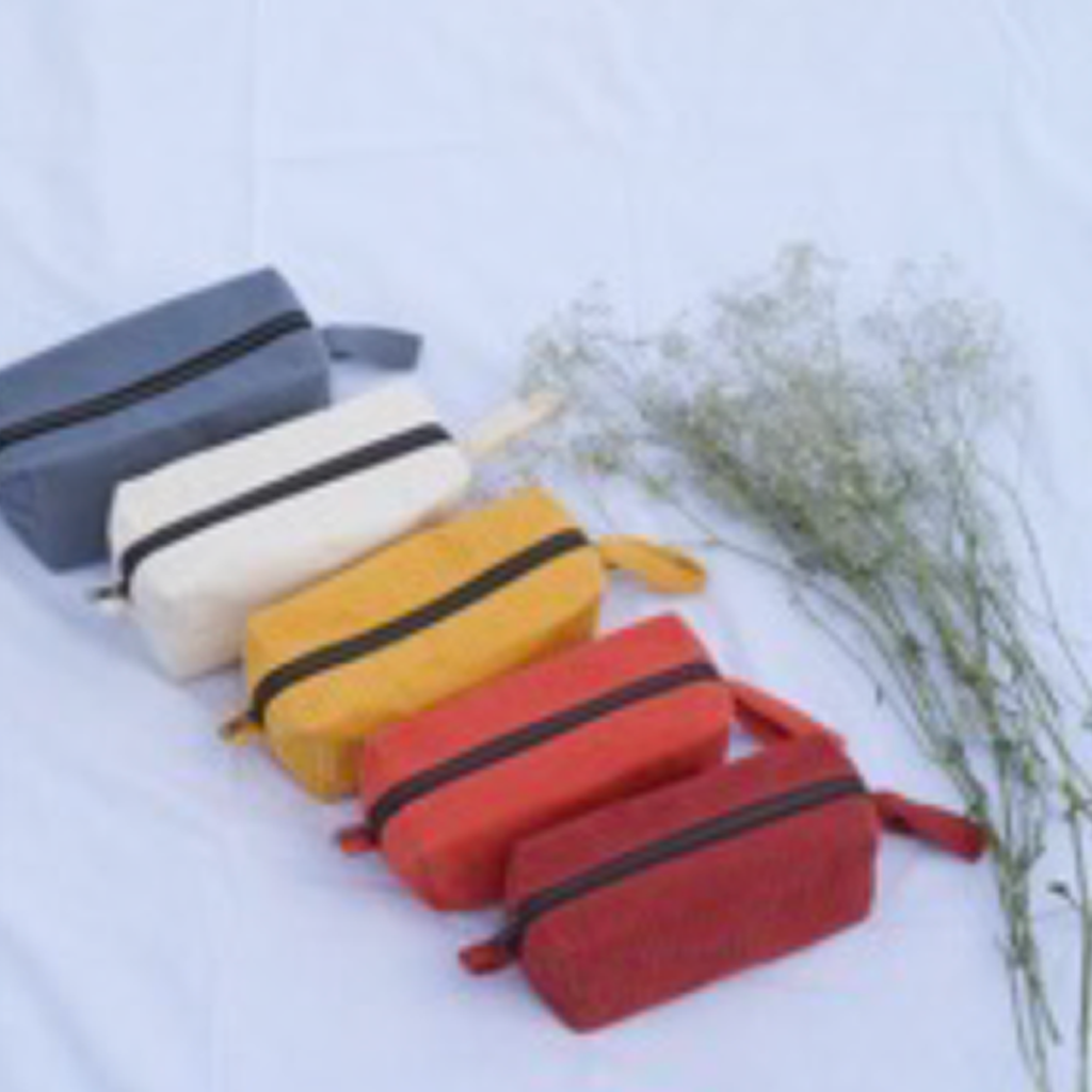 Waffle pouches eco friendly bagworldidia