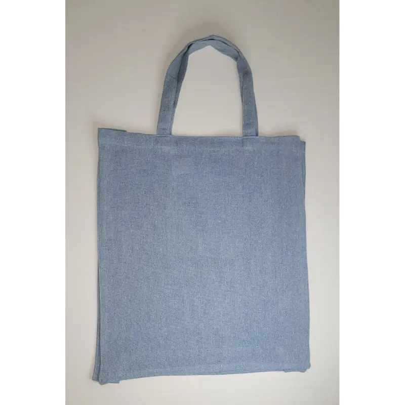 Recycled cotton bag - Blue