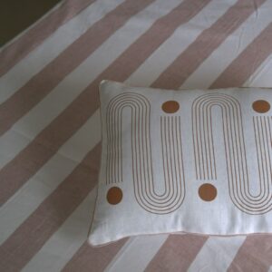 Hemp Bedsheet Striped ecofreindly bagworldindia