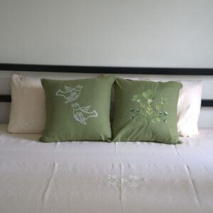 Hemp Bedsheet pink peach ecofreindly bagworldindia