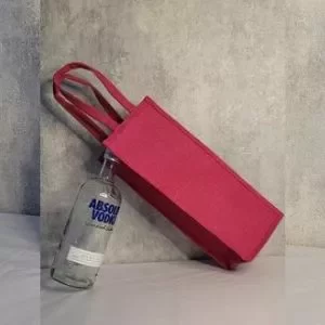 Jute single bottle bga ecofriendly bag bagworldindia