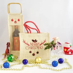 christmas bottle bag ecofreindly bag bagworld india