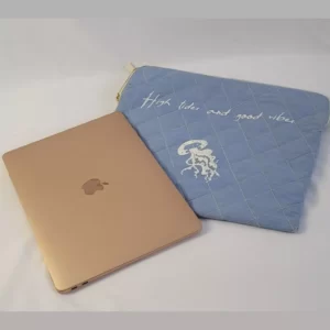 Blue beach bag cotton ecofriendly bags bahworldindia