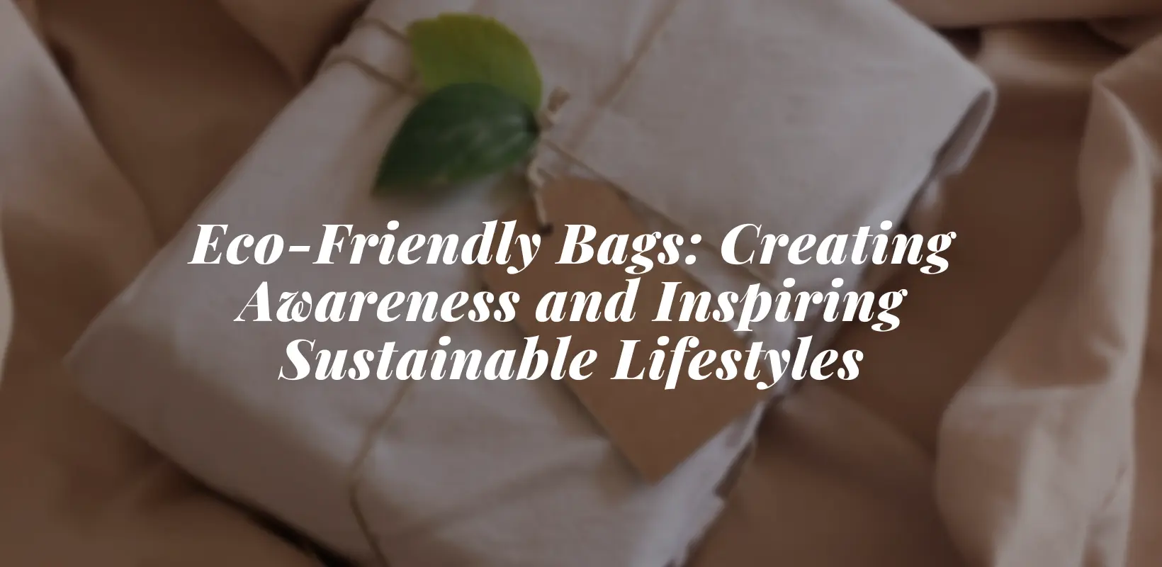 Eco-Friendly Bags: Creating Awareness and Inspiring Sustainable Lifestyles
