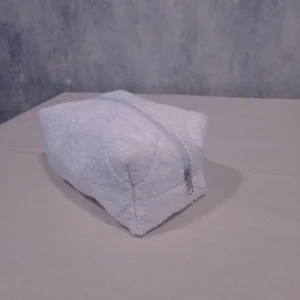 Cotton Terry makeup pouch eco friendly bags manufacturer