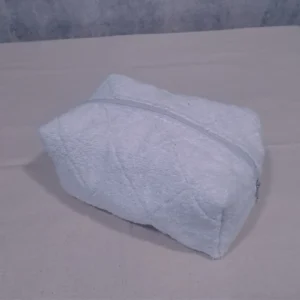 Cotton Terry makeup pouch eco friendly bags manufacturer