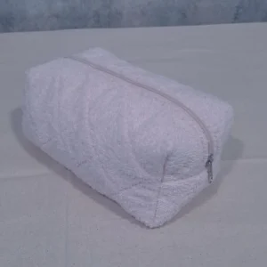 Cotton Terry makeup pouch eco friendly bags manufacturer