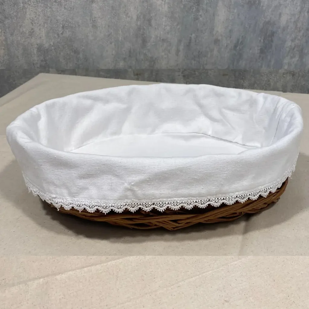 Bread Basket Liner-Lace bagworldindia india eco friendly bags manufacturer