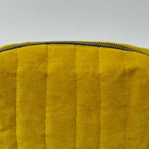 Cotton velvet makeup pouch eco friendly bags manufacturer