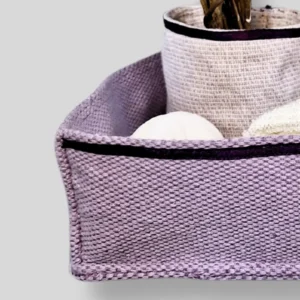 Recycled cotton tray sets tray fabric eco friendly bags and accessories manufacturer bagworld India