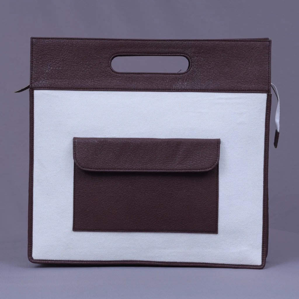 Vegan leather office bag eco friendly bags manufacturer