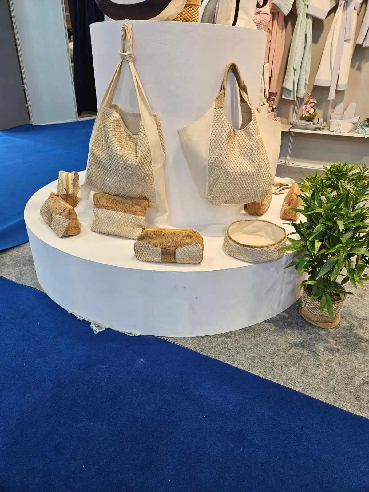 IHE Stall Exhibition Noida Delhi bagworld India eco friendly bags manufacturer