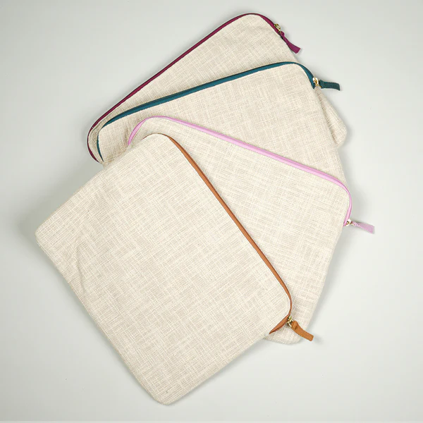 COTTON LAPTOP SLEEVE | bagworld India eco friendly bags and accessories manufacturer