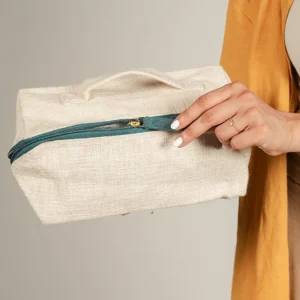 slub cotton pouch | bagworld India eco friendly bags and accessories manufacturer