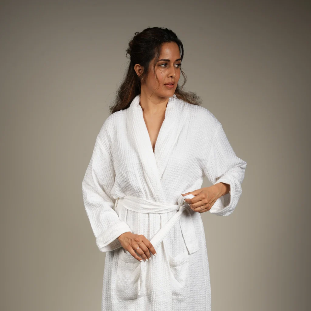 Sustainable bamboo bathrobe