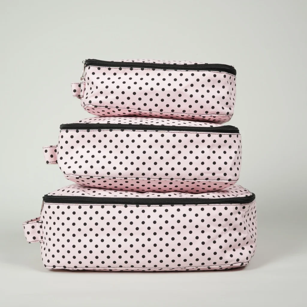 Cotton canvas packing cube