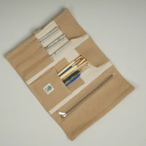 canvas roll-up pouch | bagworld India eco friendly bags and accessories manufacturer