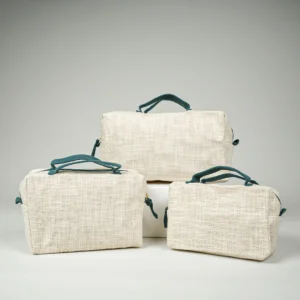 Eco-Friendly Cotton Boxy Pouch