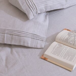 hemp pin tucked bedsheets and pillow covers | bagworld India eco friendly bags and accessories manufacturer