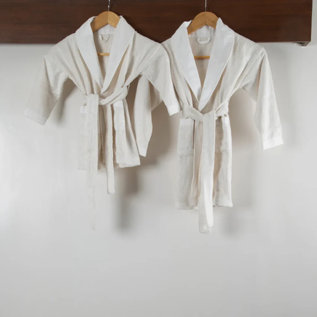 Bamboo Terry Kids Bathrobe